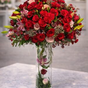 Charming (Red) Flowers | Mix of Red Color | Anniversary | Birthday | Congratulation |  Special Occasions | Get Well Soon | Valentine's Day