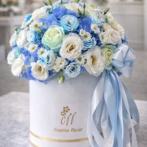 Botanical Buddy Flowers | 13–43 Mix Flowers & Fillers | Baby Boy | Father's Day | New Born | Memorable Gift