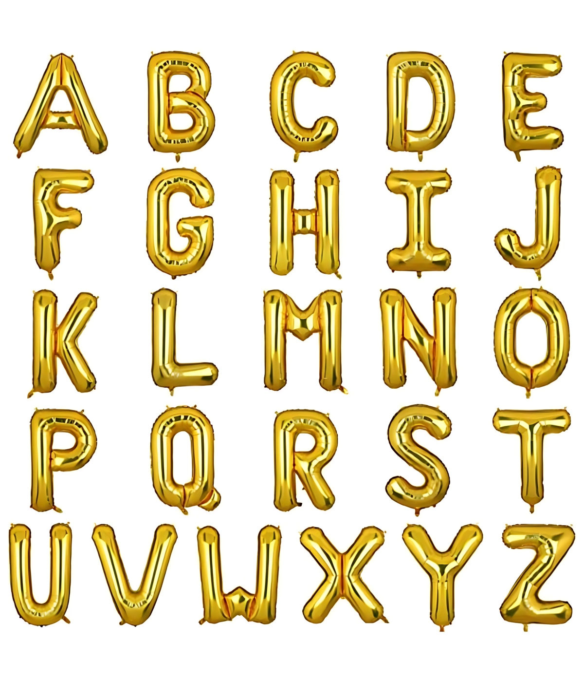Letter Alphabet Foil Balloon