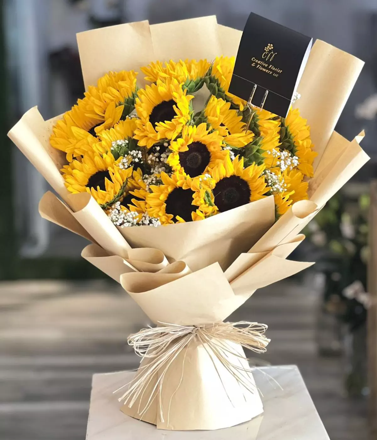 Sunny Sun Flower Bouquet