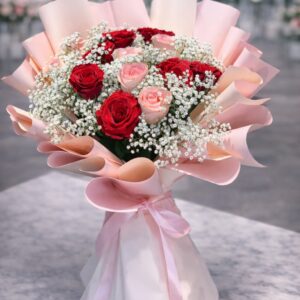 Carmine Tales Pink Bouquet | 39–49 Roses | Anniversary | Valentine's Day | Romance | Gift of Love