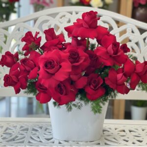 Vintage Red Bouquet | 40 Roses | Anniversary | Valentine's Day | Romance | Lovely Gift