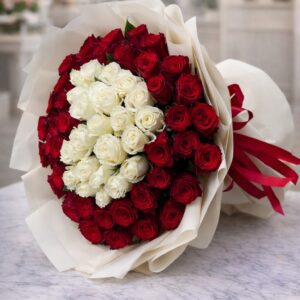 Classic Love Bouquet | 70 Roses | Anniversary | Valentine's Day | Romance | Gift of Love