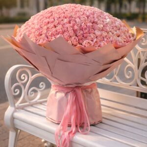 VVIP Pink Love Bouquet | 501–1001 Roses | Valentine Gift