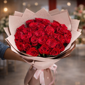 Valentines Special Red Rose Bouquet